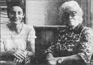 Ruth Linhart und Fusae Ichikawa