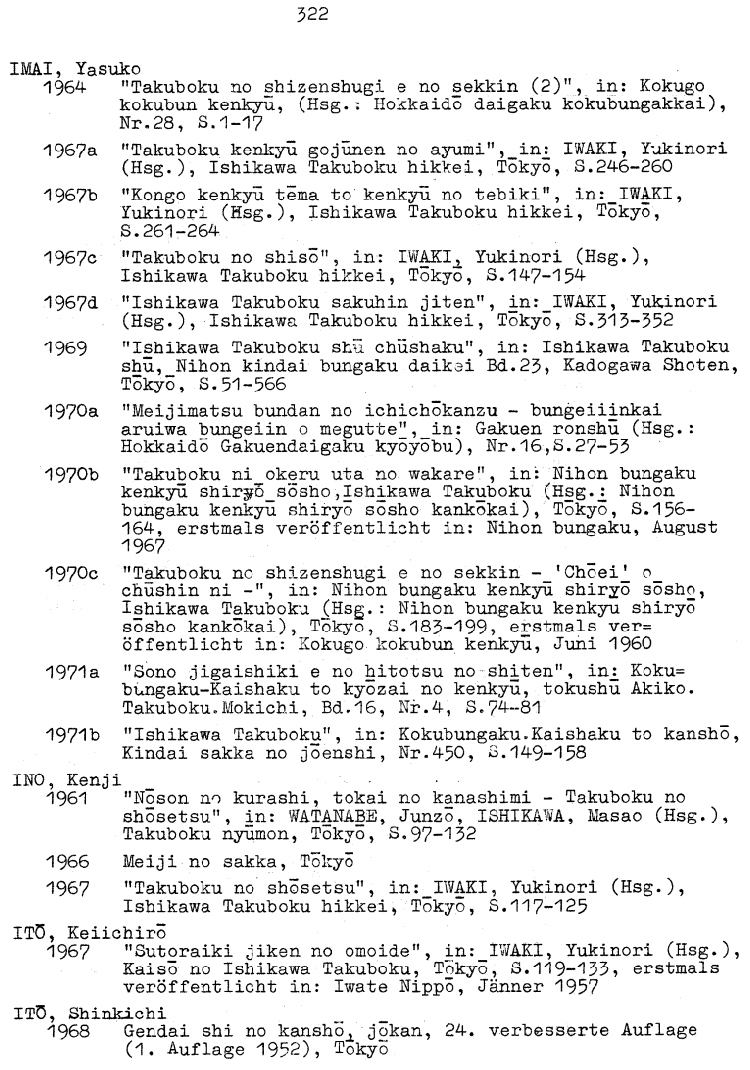 Literaturliste 322