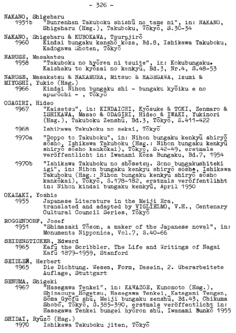 Literaturliste 326